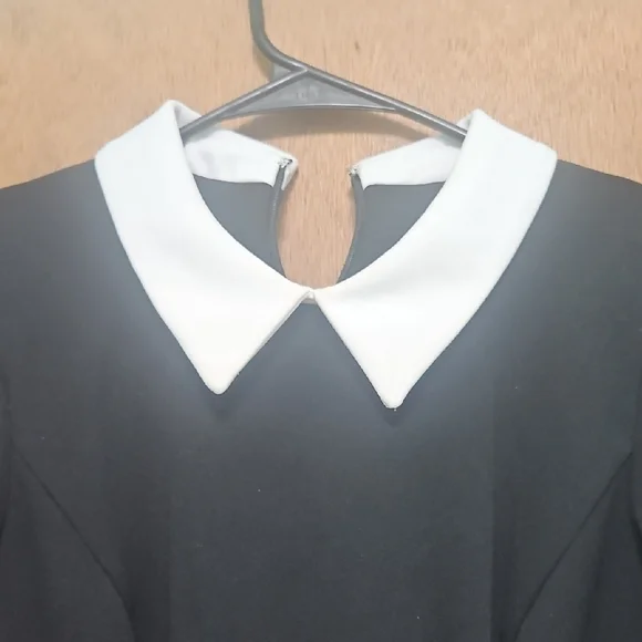 Tommy Hilfiger Black Jumpsuit with White Collar - Picture 5 of 6